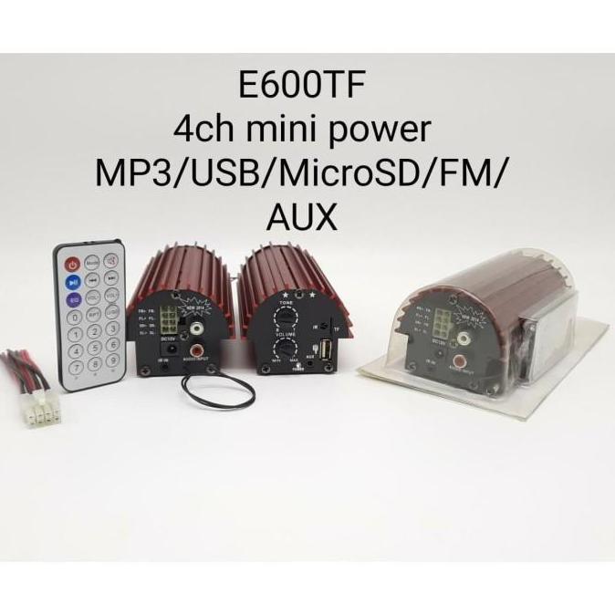 Power Amplifier mini usb sd aux 4ch - power mini ampli motor PROMO