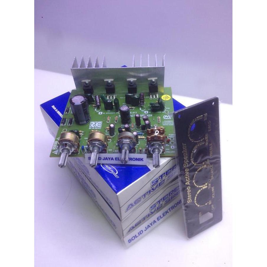 KIT POWER AKTIF STEREO 200W TDA2003 200 WATT TDA 2003 ACTIVE RANIC 264 FORSALE