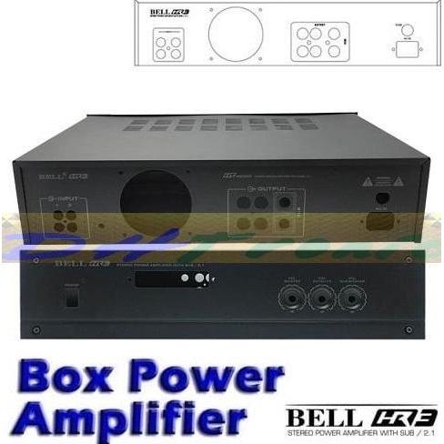 Box Amplifier HR3 HR-3 HRR3 Power Amplifier Stereo Box BELL Mp3 BGR TERMURAH