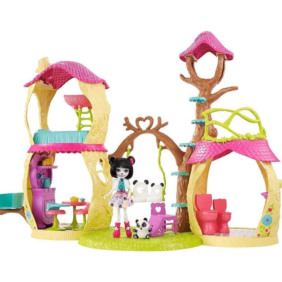 Mattel Enchantimals Playhouse Panda Set