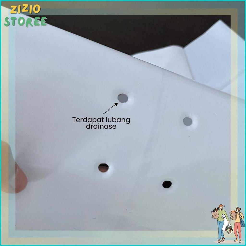 Polybag Putih 40 x 40 Isi 50 Lembar - Polybag Putih / Putih-Hitam Termurah