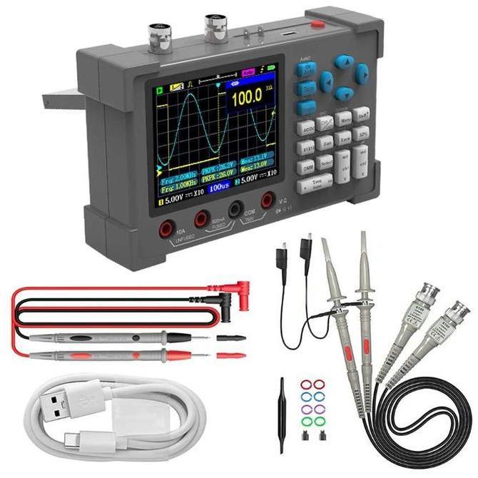 Oscilloscope Digital 3In1 Osiloskop Multimeter Signal Generator 3.2 Inch