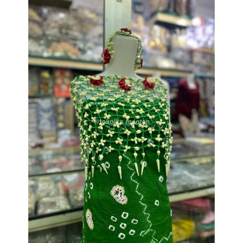 Berkualitas Set Siraman / Kain Siraman Jumputan / Kain Dan Melati Siraman