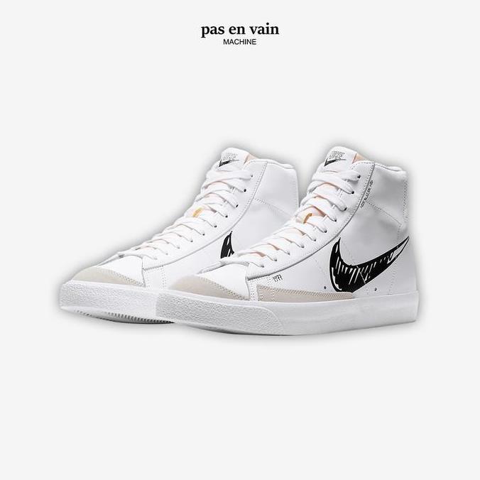 Nike Blazer Mid 77 Sketch Black 100% Orinal