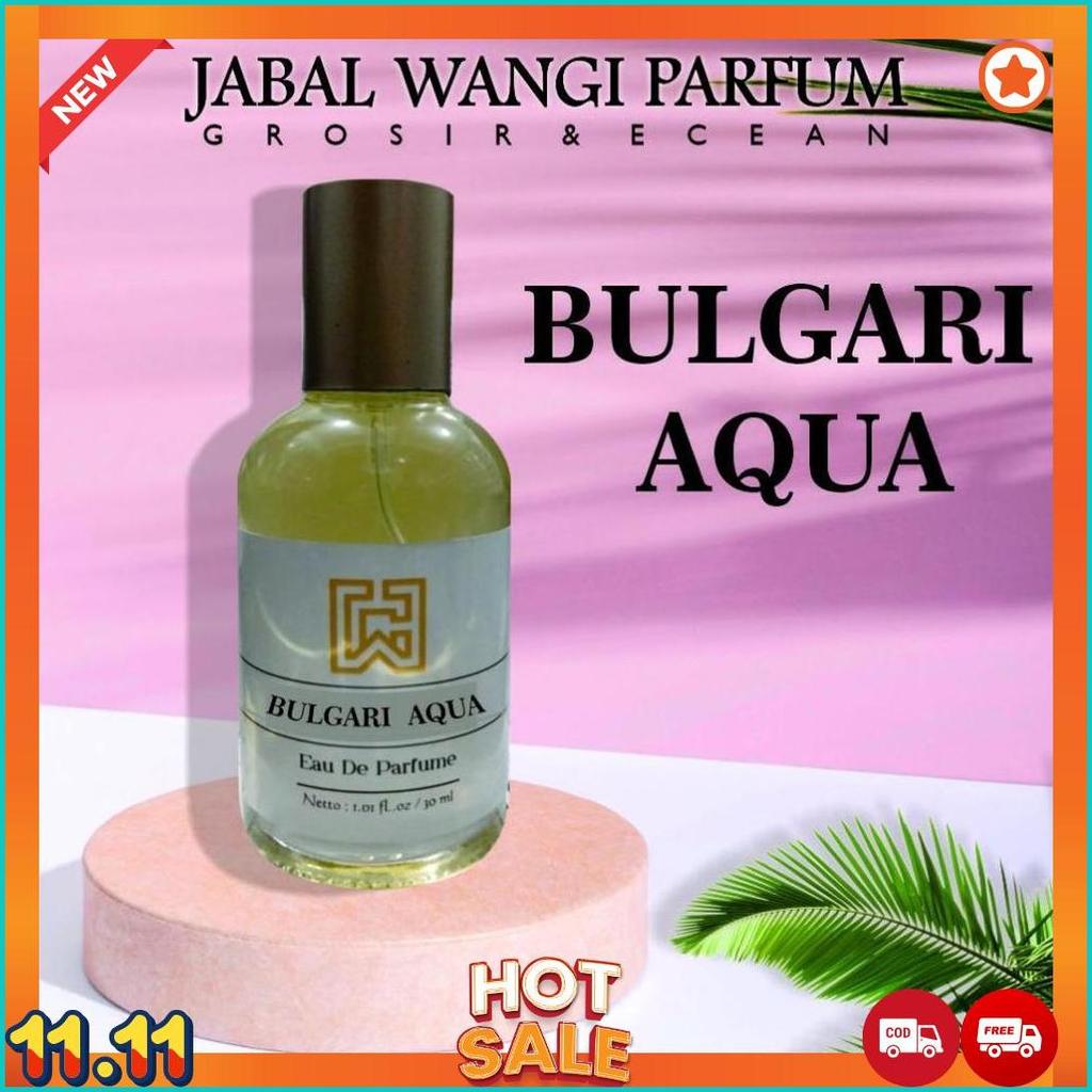 (30Ml) Bulgari Aqua. Lelabo Parfum Refil. Parfum Spray Isi Ulang Termurah Harga Grosir Kualitas Terb