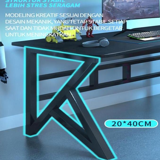 Xcinox- Etife Meja Komputer / Meja Gaming / Meja Komputer Minimalis/ Meja Gaming Minimalis / Meja Be