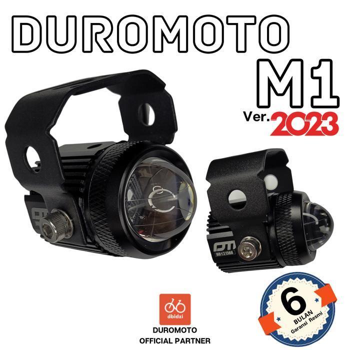 Duromoto M1 Lampu Led Proyektor Motor Mobil Driving Lamp Senlo Original Dan Terpercaya