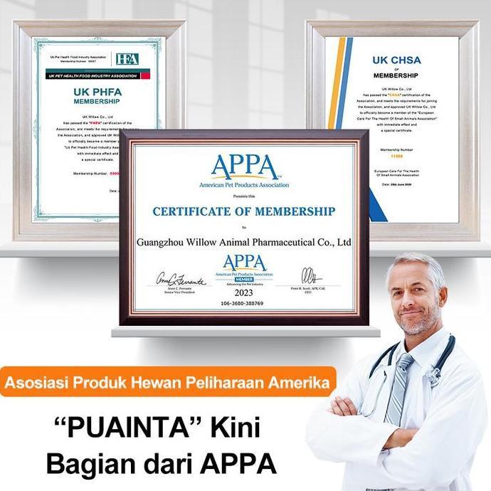 PUAINTA Tetes Telinga Anjing dan Kucing Tungau Telinga Bau Telinga Perawatan Infeksi Keluaran Teling