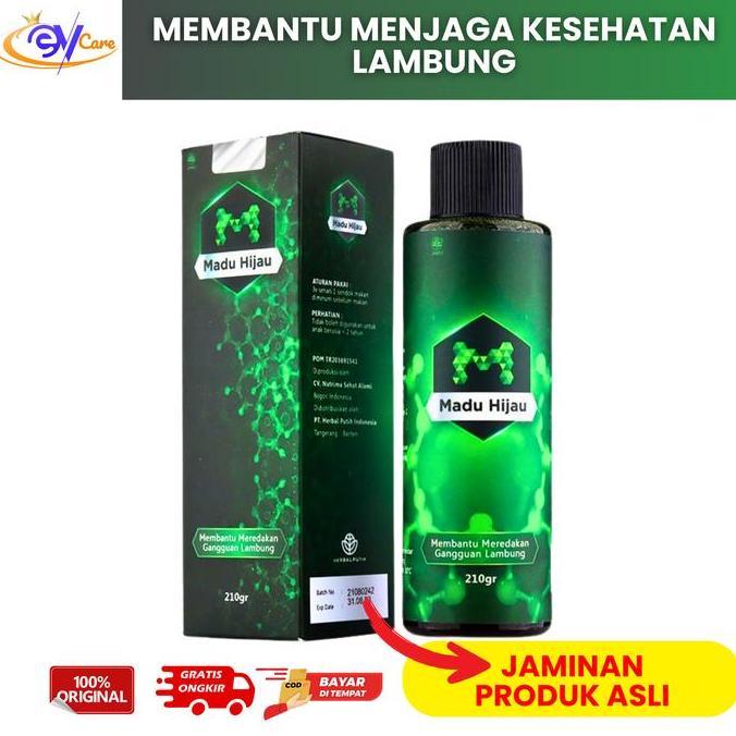 Madu Hijau Asli 100% Original 210 gram Honey Herbal PRAM