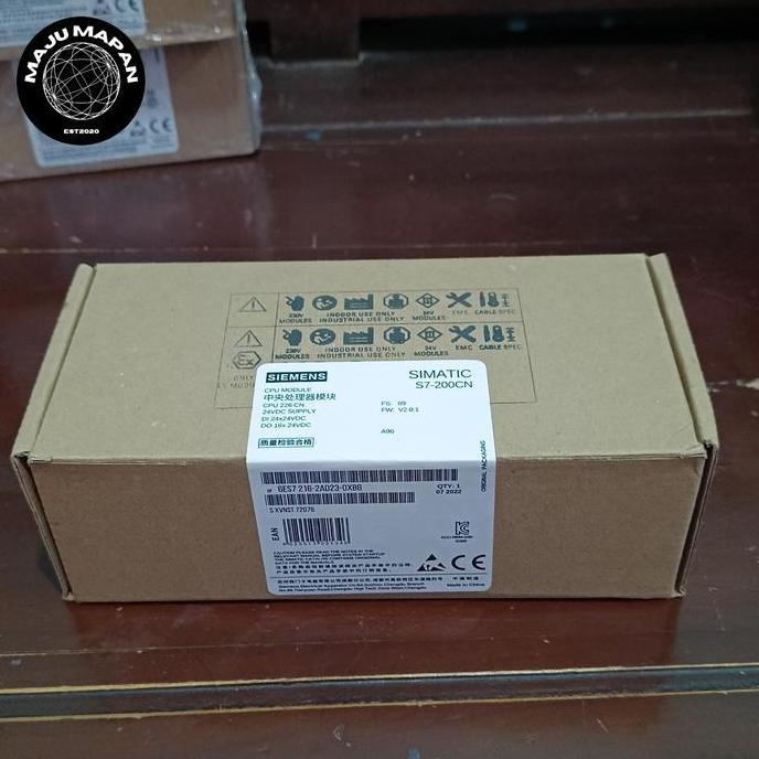 Spesial Siemens 6Es7 216-2Ad23-0Xb8 Simatic S7-200Cn Cpu 226 Cn