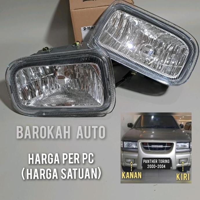 Foglamp Panther Oval Lampu Sorot Panther 2000 2001 2002 2003 Restock