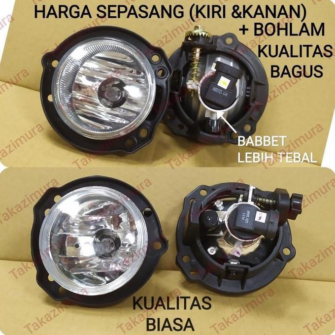 Foglamp Lampu Kabut Only Mobil Grand Avanza / Great Xenia 2016 2017 2018 2019 2020 2021 Baru
