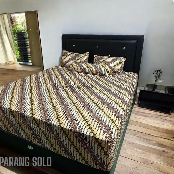 Sleeprm- Sprei Motif Batik Wayang T20 Tinggi 30 Cm