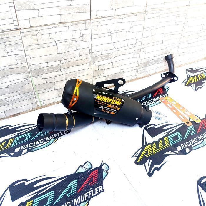 Knalpot Racing Supra Norifumi Gtx Jupiter Revo Absolut Karisma Shogun Vega Astrea Win C100 Smash C70