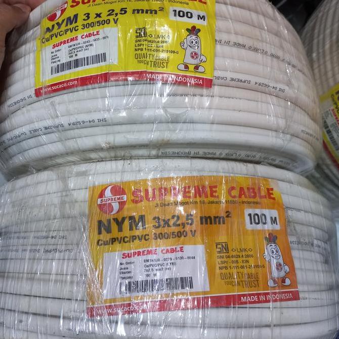 kabel nym SUPREME 3x2,5mm 100M 3x2.5mm supreme rollan @100m