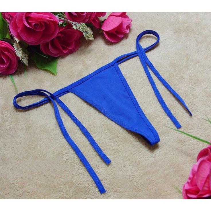 G String Mini Strappy celana dalam thong Bikini 082