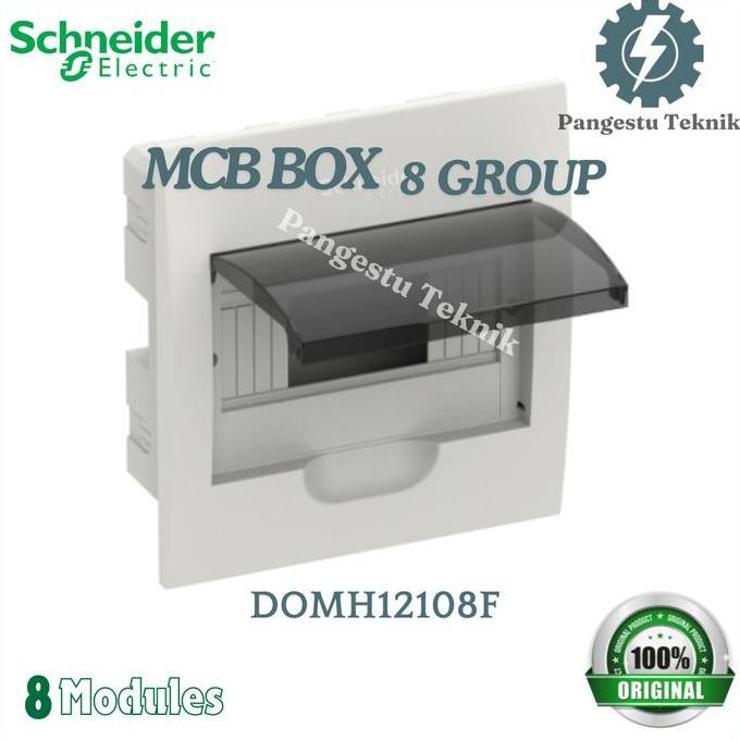Terjangkau Schneider Box Mcb 8 Group / Box Mcb 8 Modules / Domae Domh12108F