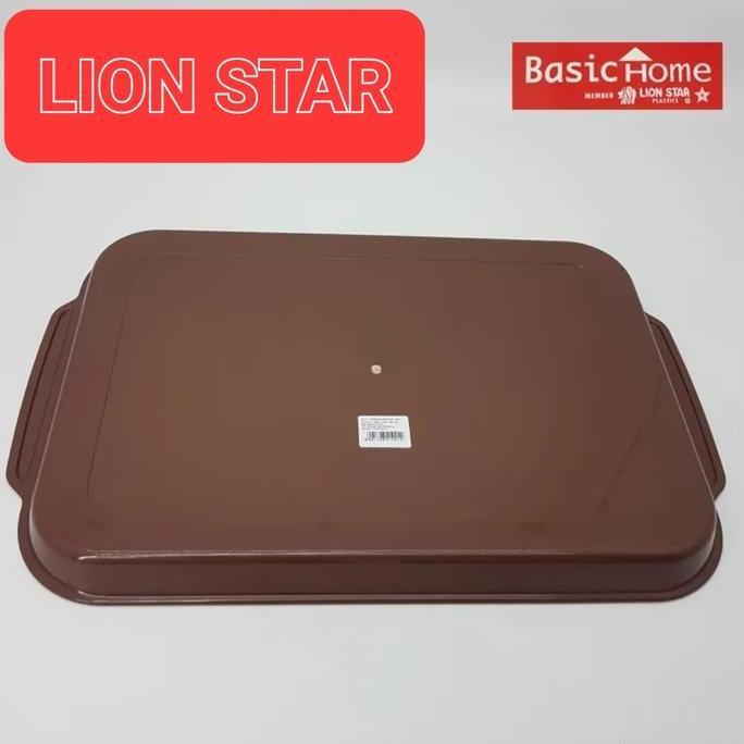 New- Nampan Plastik Lion Star Besar/Baki Lion Star Bahan Plastik Tebal