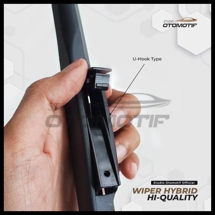 DISKON WIPER SUZUKI JIMNY 1.0 1981-1987 HYBRID OFFICIAL STUDIO OTOMOTIF 2 PCS