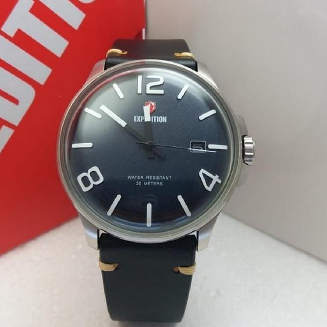 Jam tangan pria EXPEDITION E 6789 hitam orinal