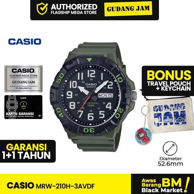 Casio General MRW-210H-3AVDF MRW-210H MRW-210 MRW210H MRW210