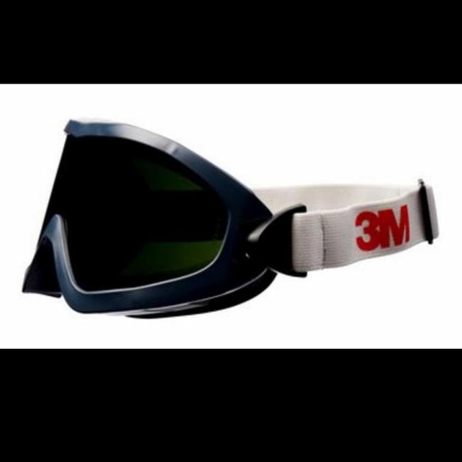 Kacamata Safety 2895S Welding Goggle Hitam Anti-Scratch Dengan Lense Polycarbonate Klas Optik 1 Dan 
