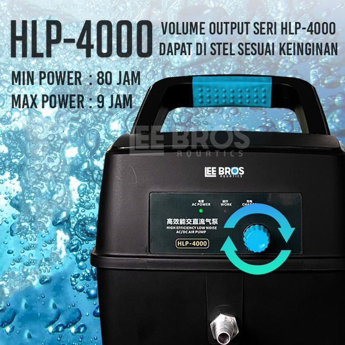Aerator Resun Acdc Waterproof Bertahan 9-150 Jam Super Strong / Aerator Kolam Ikan Koi / Aerator Ac 