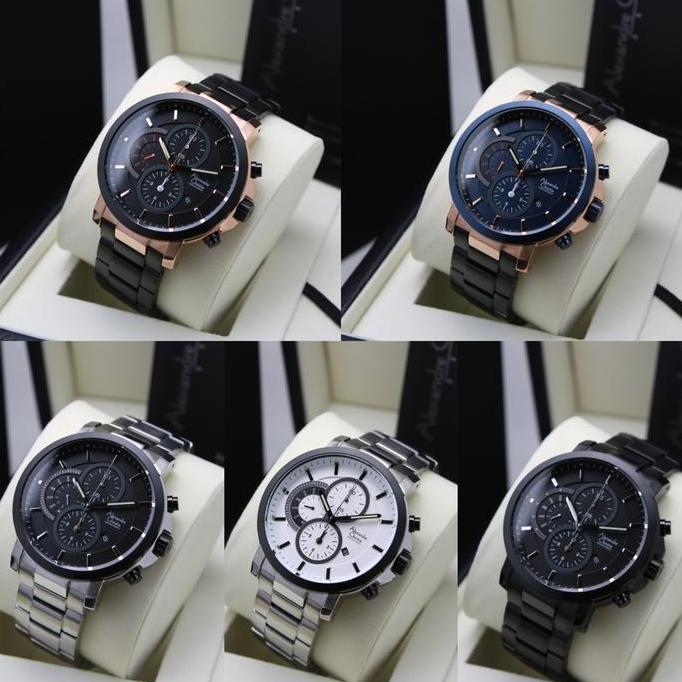 JAM TANGAN PRIA ALEXANDRE CHRISTIE AC 6350 AC6350 MCB SERIES ORINAL