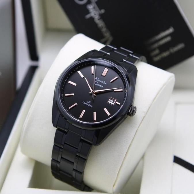 ALEXANDRE CHRISTIE 8660 MD PRIA ORINAL GARANSI 1TAHUN Quartz Stainless Watches