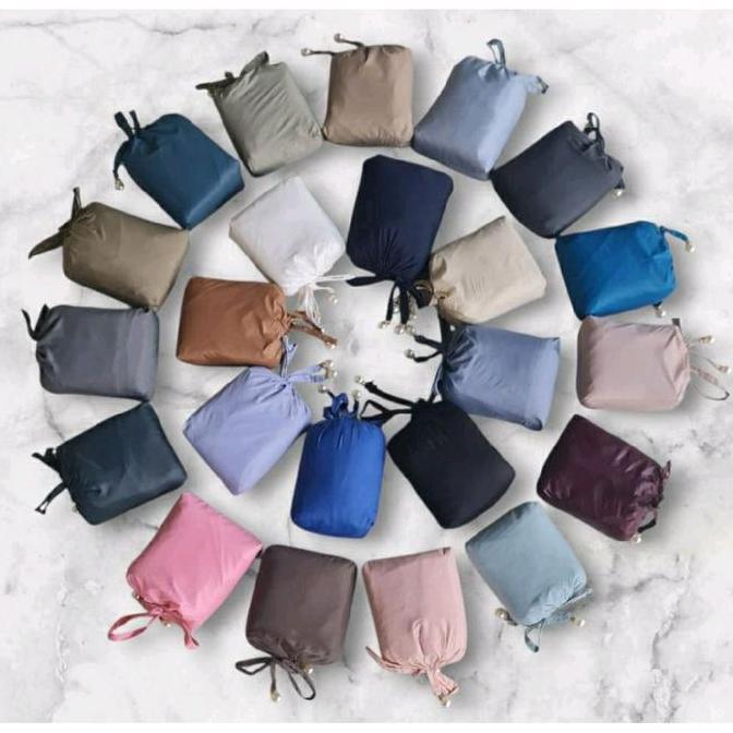mukena parasut korea 2in1 traveling, mukena parasut 2in1, mukena traveling parasut