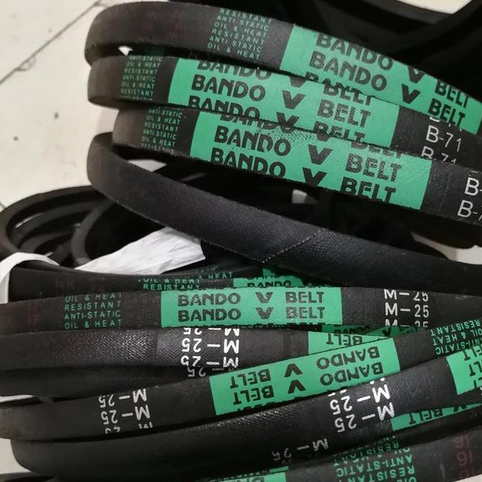 V Belt Bando A25 Van Belt V-Belt Mesin Motor A 25 Restock