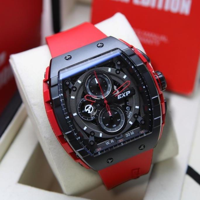 Jam Tangan Pria Expedition E6782 / E 6782 Red Garansi Resmi