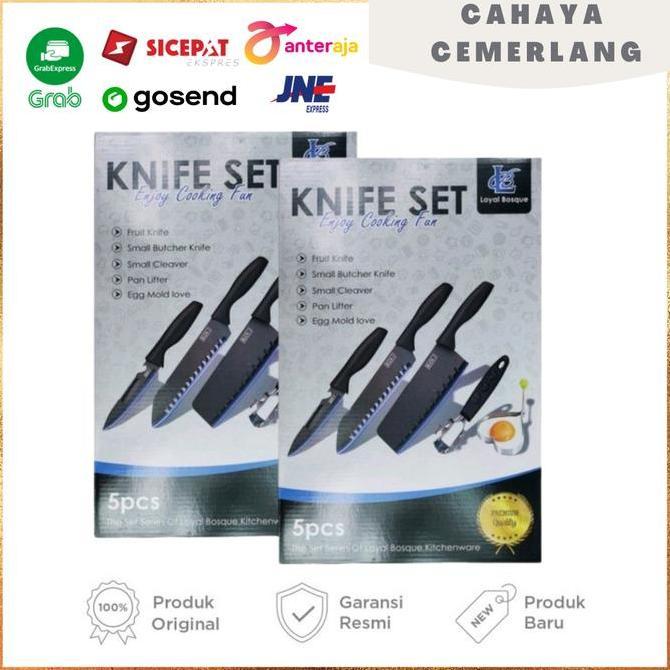 PISAU KNIFE SET 5 LOYAL BOSQUE