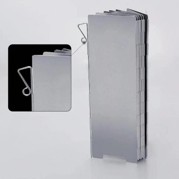 Pelindung Angin Kompor Anti Angin Kompor Gas Penutup Kompor Anti Angin Camping