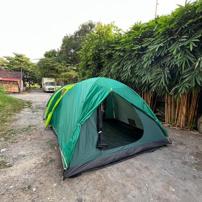 Tenda Camping Family Dome Elite Lwy Outdoor / Tenda Keluarga Kapasitas 4-5 Orang