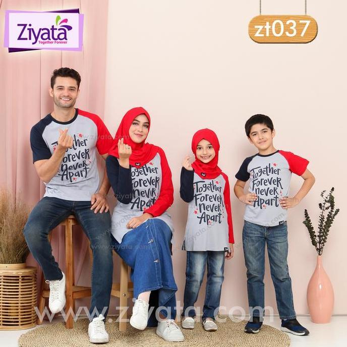 New Trend, Kaos Couple Ziyata//Couple Ayah & Ibu// Seragam Family Gathering // Koas Seragam Sahabat/