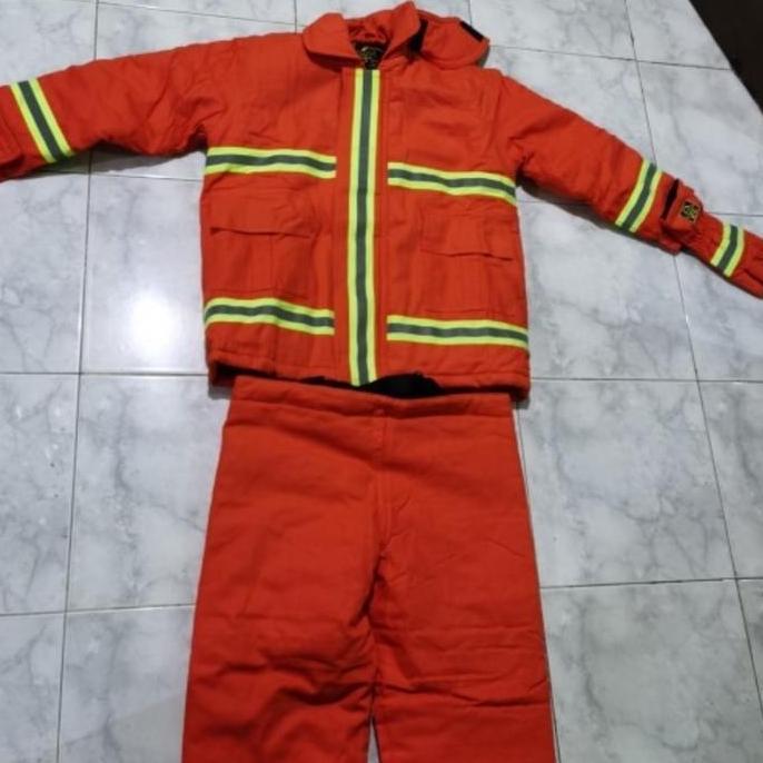 Baju Pemadam Kebakaran / Baju Damkar /Baju Tahan Panas Dan Api