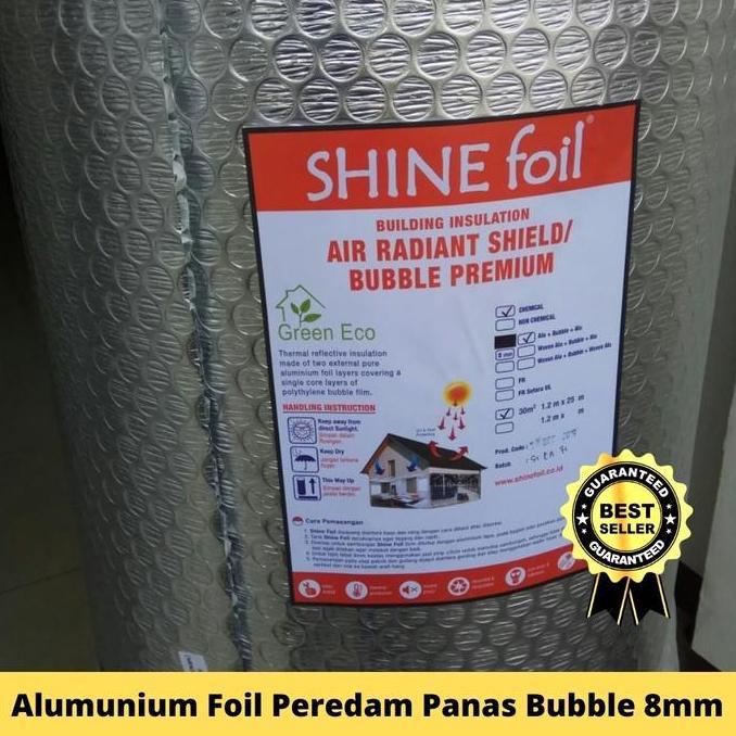 Hotoya_Bankin - Alumunium Foil Bubble Peredam Panas Atap 8Mm