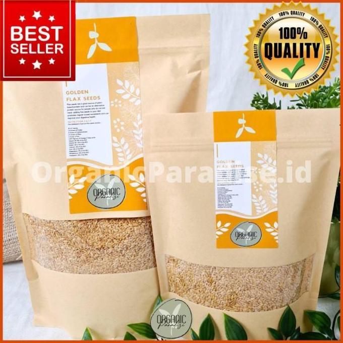 Golden Flaxseed 1 Kg / Biji Rami 1 Kg