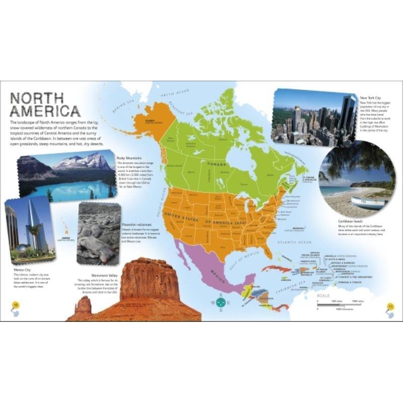 Dk Children'S Illustrated Atlas (Revised And Updated Edition) / Animal Atlas (Hardcover)