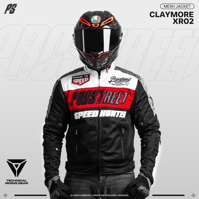 Jaket Motor Mesh Prostreet Claymore XR02