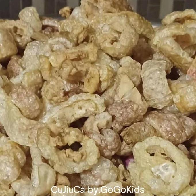Kerupuk Kulit Babi / Dorokdok 100gr, Cu Jiu Ca Nong, CuJiuCha / Rambak
