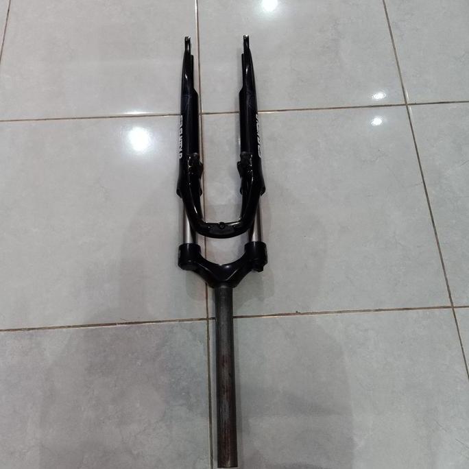 FORK SR SUNTOUR 700C SF12- NEX V 63T HITAM NEW ORIGINAL DAN TERPERCAYA