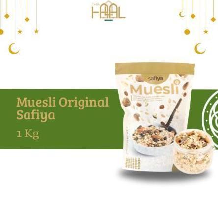 Muesli Sereal Safiya-Sereal Muesli Fruit Mix 1 Kg Safiya Sereal Makanan Ringan Food Oatmeal Cereal H