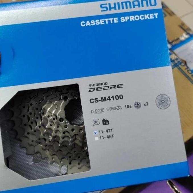 Sproket 10 Speed Shimano Deore M4100 11-42T