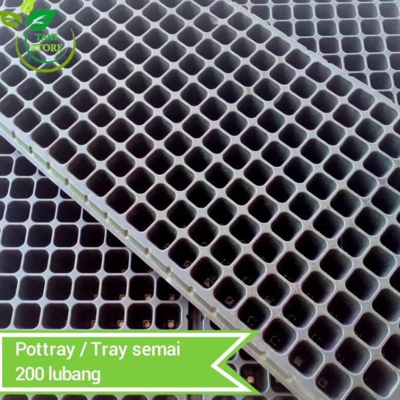 Bisa Cod Pot Tray_Tray Semai 200 Lubang ...
