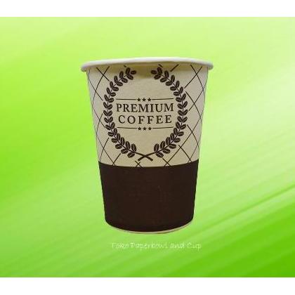 Paper Hot Cup 9 Oz 210 Ml Motif Coffee Isi 1000 Pcs murah