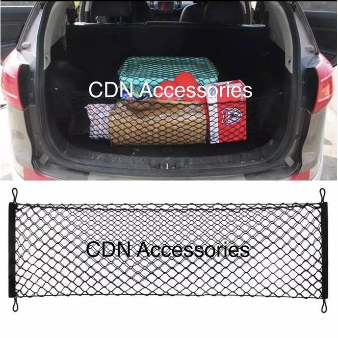 Jaring Bagasi Mobil/Cargo Net/Double Cargo Net/Penahan Barang Bagasi