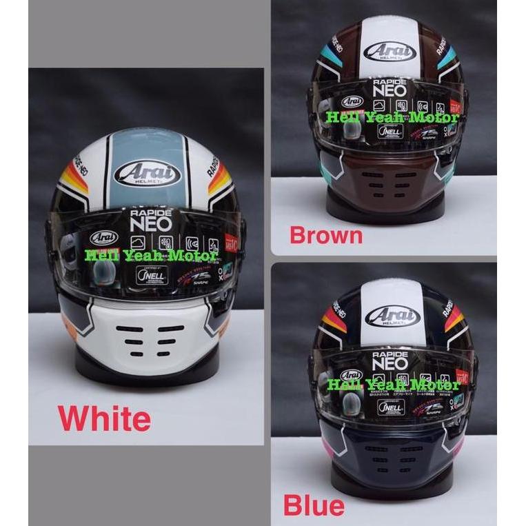 OK ARAI RAPIDE NEO NUMBER CLONE 1:1 NOT X14 SCOTT TSR RX7X PISTA GPR GPRR //