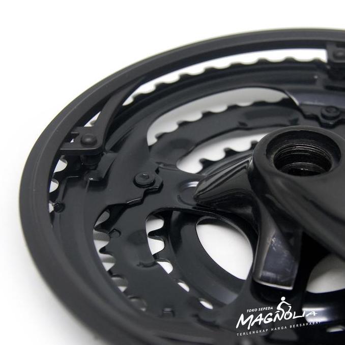 Crank 3Speed Gir Sepeda Mtb Gunung 28-48T Eterna